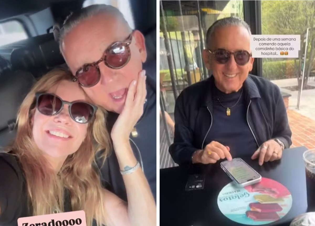 Galvão Bueno recebe alta após ser internado no Sírio-Libanês com pneumonia