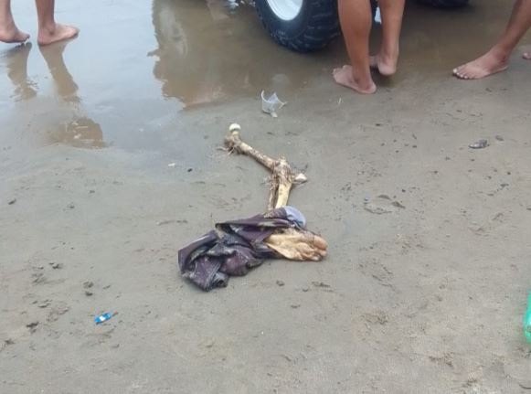 Banhistas encontram ossada humana dentro de rio na Praia da Ponta Negra 