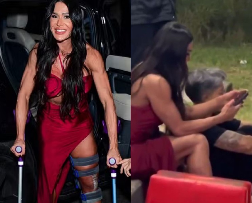 Gracyanne Barbosa tem carro levado por bandidos durante assalto no Rio