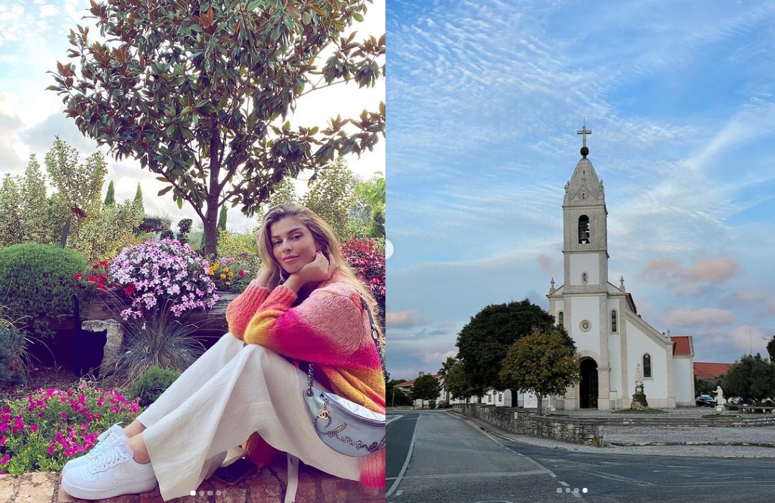 Grazi Massafera surge 'divando' em Portugal após separação de Caio Castro