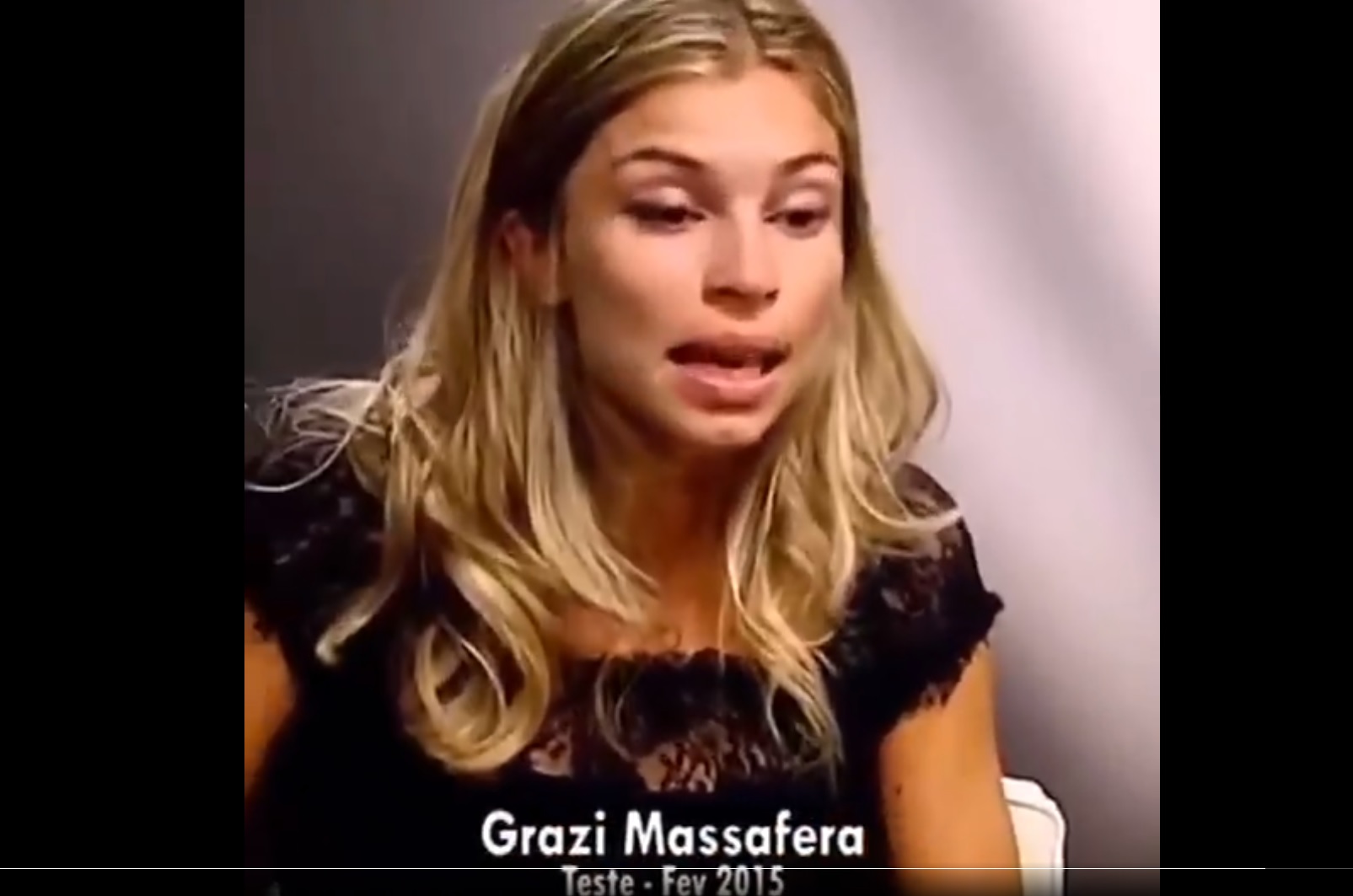 Veja o teste de Grazi Massafera para interpretar Larissa em ‘Verdades Secretas'