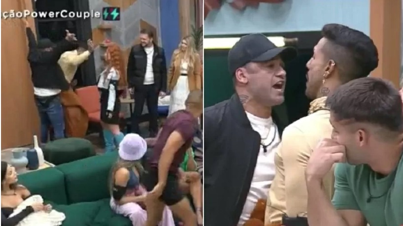 Matheus provoca e Hadballa parte para cima: 'Balança o rabinho para mim'