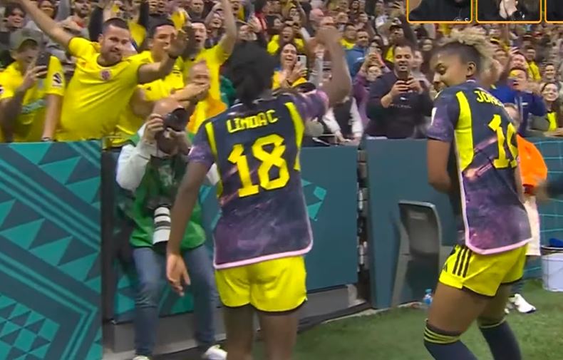 Colômbia abre placar contra a Alemanha com gol acompanhado de dancinha 