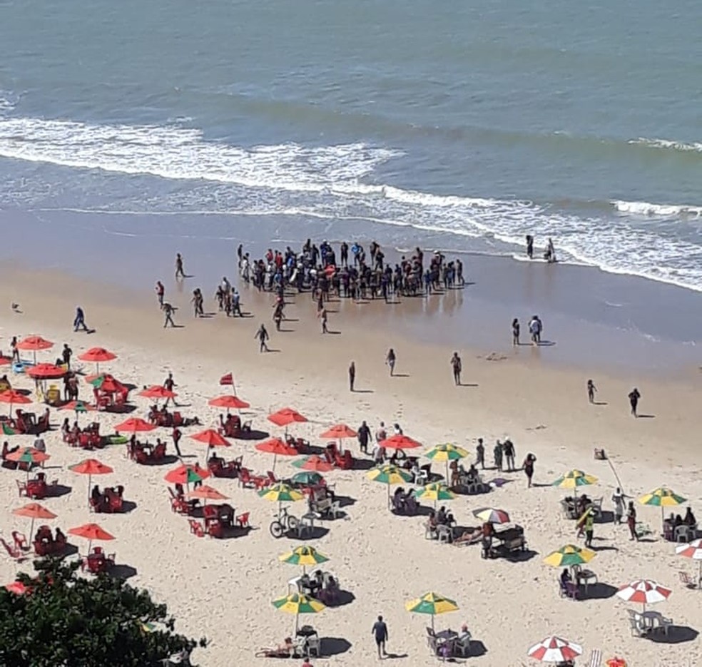 Homem é atacado por tubarão e quase tem perna arrancada em praia