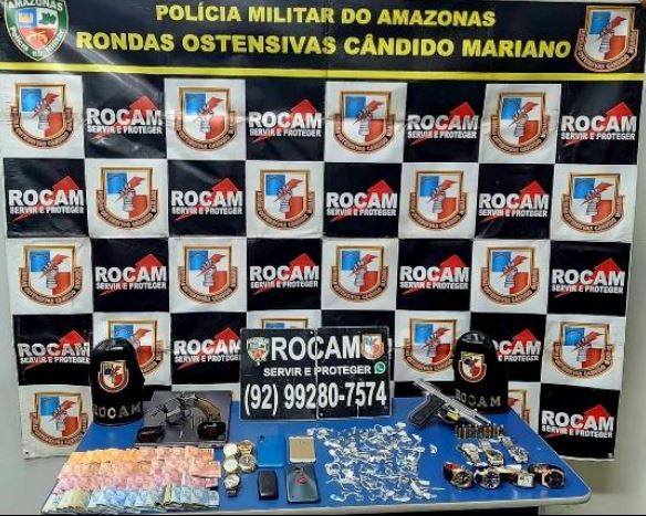 Relógios roubados no Manauara Shopping são achados em quitinete no Cidade de Deus