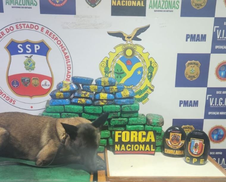 Homem é preso com quase 70 Kg de drogas escondidos em latinhas no Amazonas