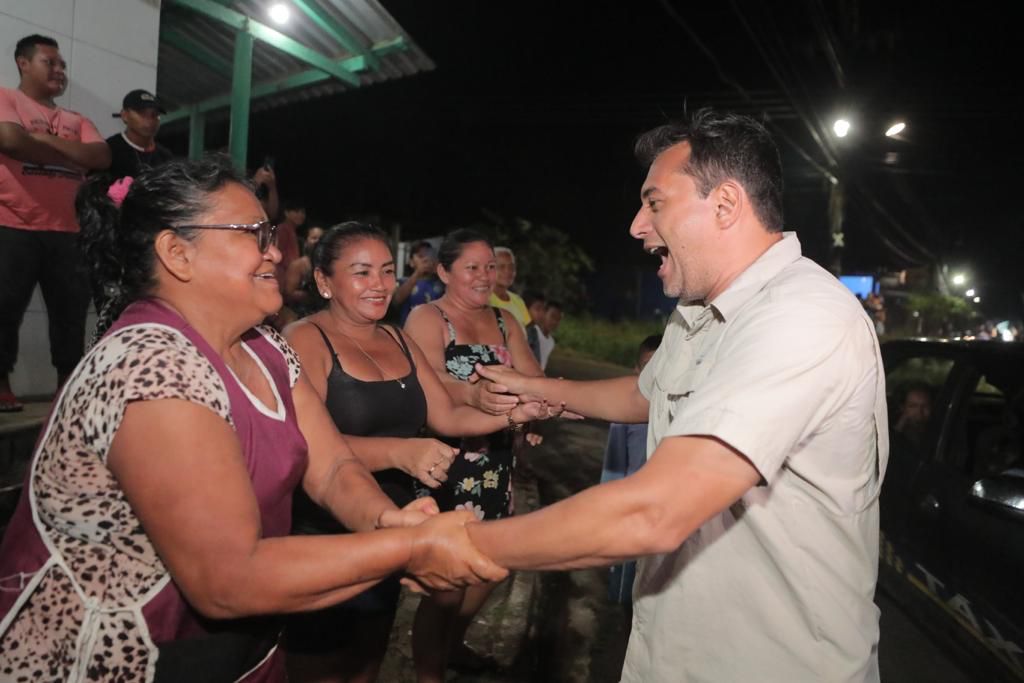 Wilson Lima promete levar água potável e ampliar rede de distribuição em São Gabriel