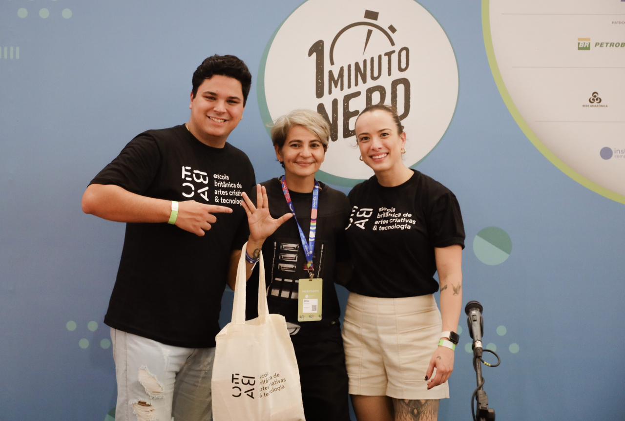 1 Minuto Nerd e escola online ofertam bolsa de estudo na Campus Party Brasília