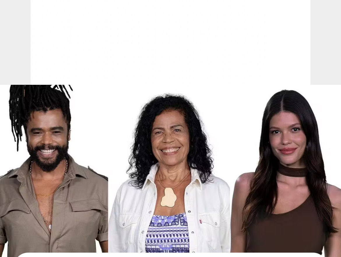 Diogo, Vilma e Vitória se enfrentam no paredão do BBB25