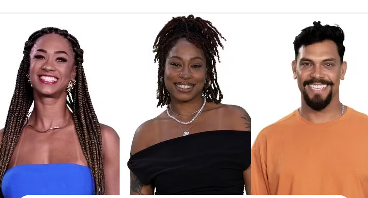 Aline, Thamiris e Vinicius estão no paredão do BBB25