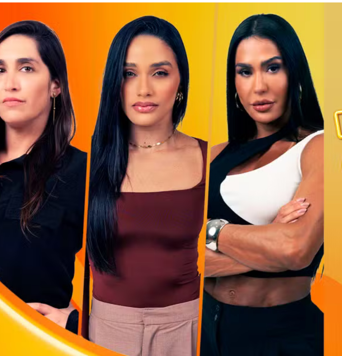 Dani, Eva e Gracyanne estreiam no paredão do BBB25