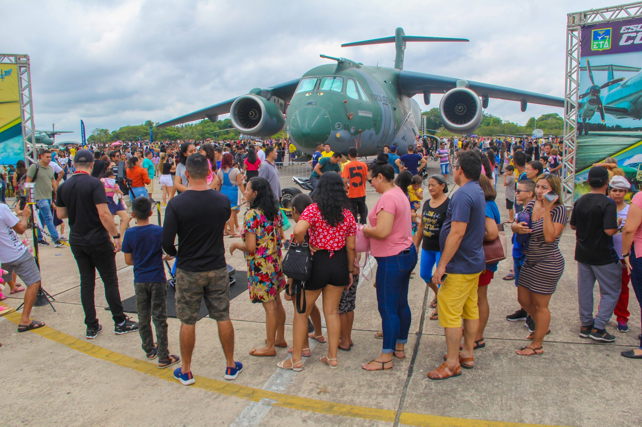 Com várias atrações, "Domingo Aéreo" acontece hoje em Manaus