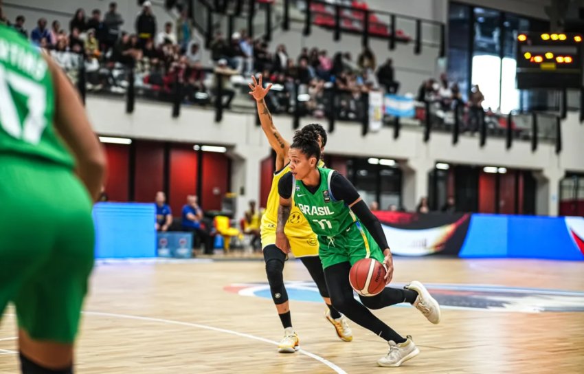 Seleção de basquete vence Colômbia, vai à final do Sul-Americano e se classifica à AmericupW