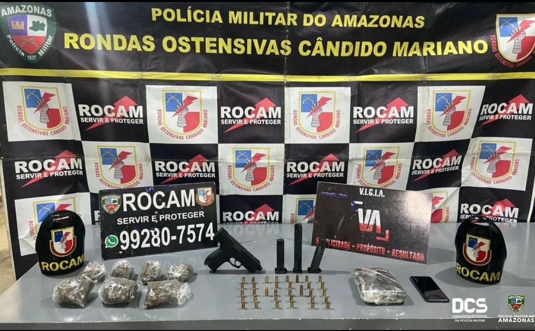 12 pessoas são presas durante fim de semana no Amazonas