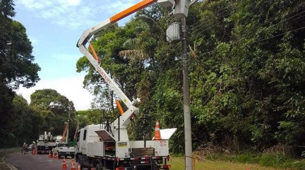 Oito ramais na BR-174 e um bairro em Manaus ficam sem energia nesta terça-feira