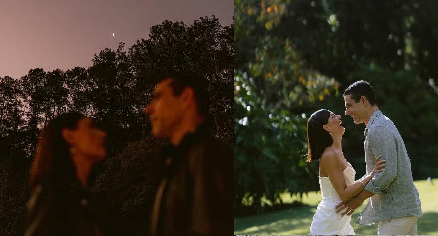 Isis Valverde e Marcus Buaiz fazem pré-casamento com decoração italiana; fotos