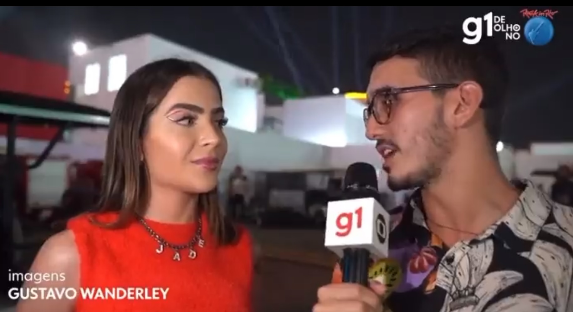 Jade Picon ‘congela’ e entrevista é encerrada bruscamente após pergunta sobre Xamã