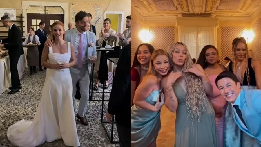 Jade Barbosa se casa na Itália após cerimônia no Brasil