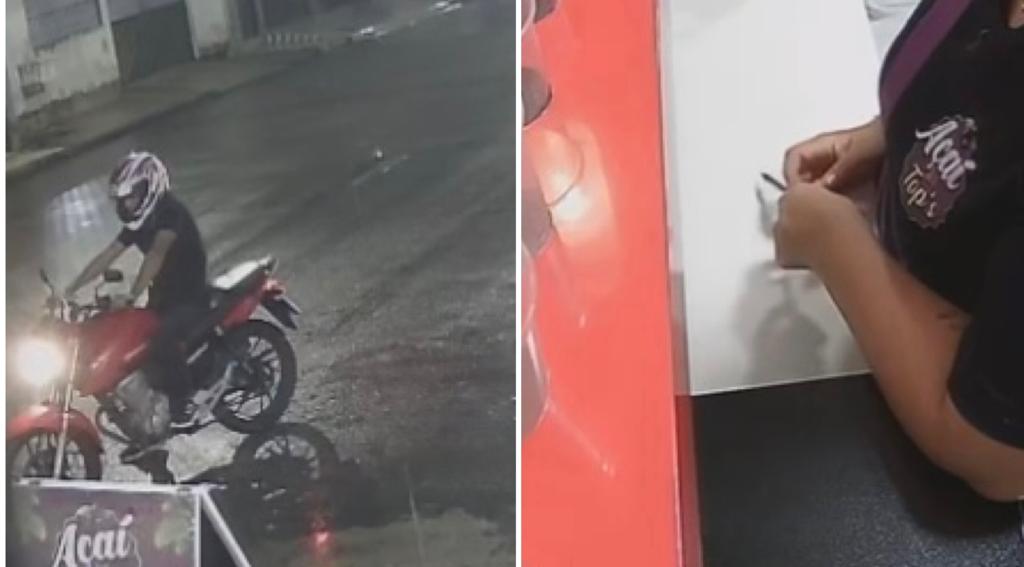 Suspeito de assaltar loja de açaí é preso em Manaus; vídeo