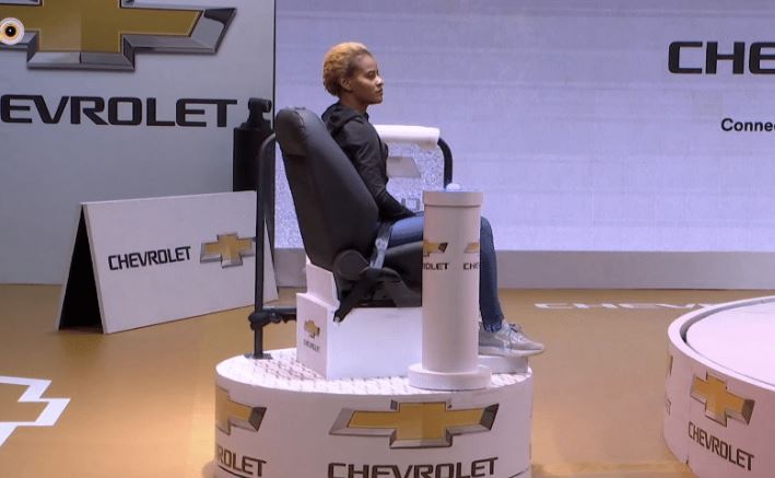 Aline mostra força em Prova da finalista: 'Só saio quando Tadeu voltar'