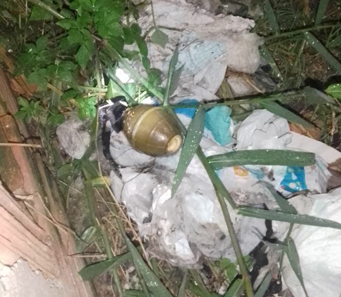 Moradores encontram granada em rua após tiroteio entre criminosos em Manaus 