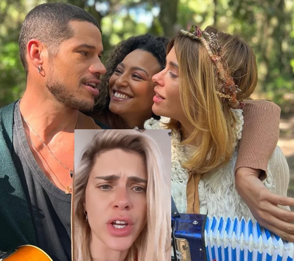 Carolina Dieckmann defende José Loreto após boato de que ator ‘deu em cima’ dela e se irrita em vídeo
