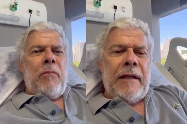 Em surto, José Mayer diz que está no teatro e câmeras do BBB o vigiam