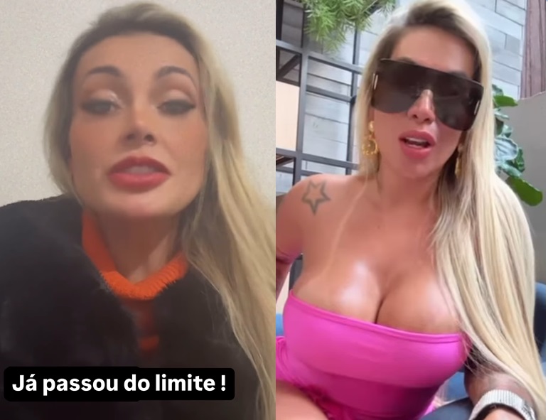 Andressa Urach ameaça Juju Ferrari após barraco em aniversário: 'quebro tua cara'