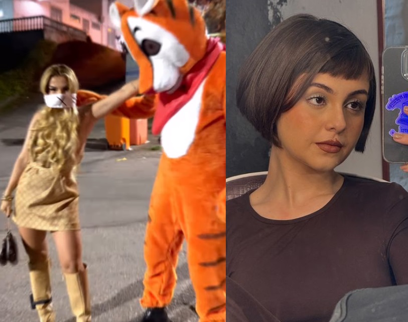 Irmã de Deolane critica Klara Castanho após comentário sobre fantasia com tornozeleira