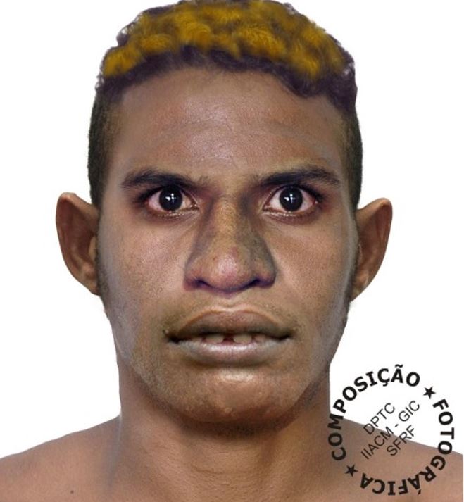 PC divulga retrato falado de suspeito de estuprar mulher em Manaus
