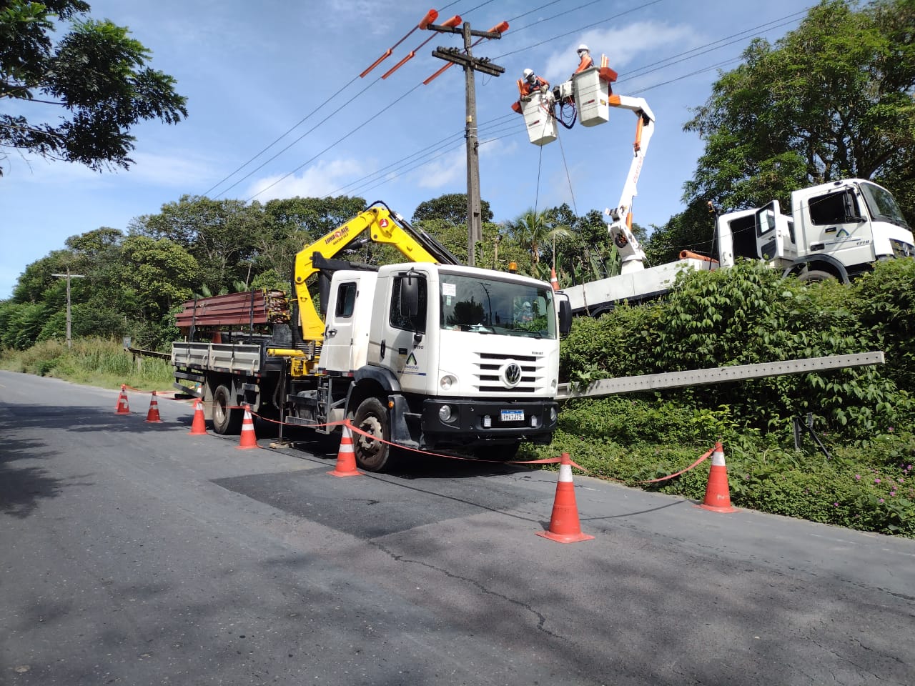 Bairros têm serviço de energia suspenso neste sábado em Manaus