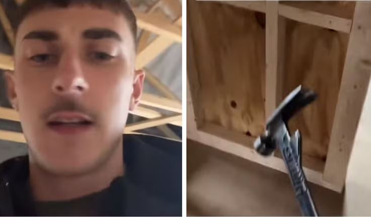 Carpinteiro se vinga de chefe e destrói paredes após não receber pagamento