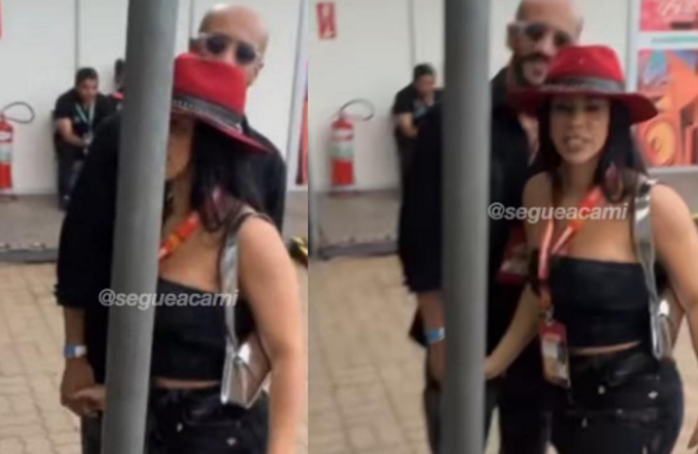 Tá rolando? Ex-bbbs Ricardo Alface e Larissa são flagrados de mãos dadas