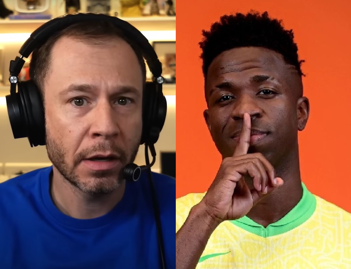 Tiago Leifert reage após Vini Jr. detoná-lo por crítica: 'não estou pedindo desculpas'