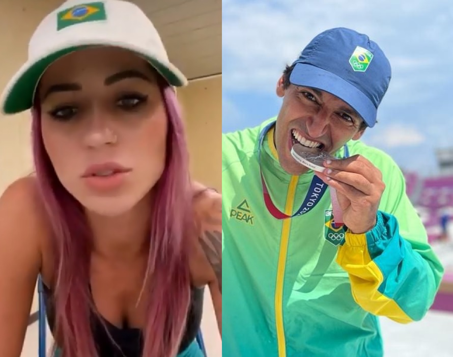 Letícia Bufoni expõe ‘treta’ após Kelvin Hoefler ganhar 1ª medalha do Brasil