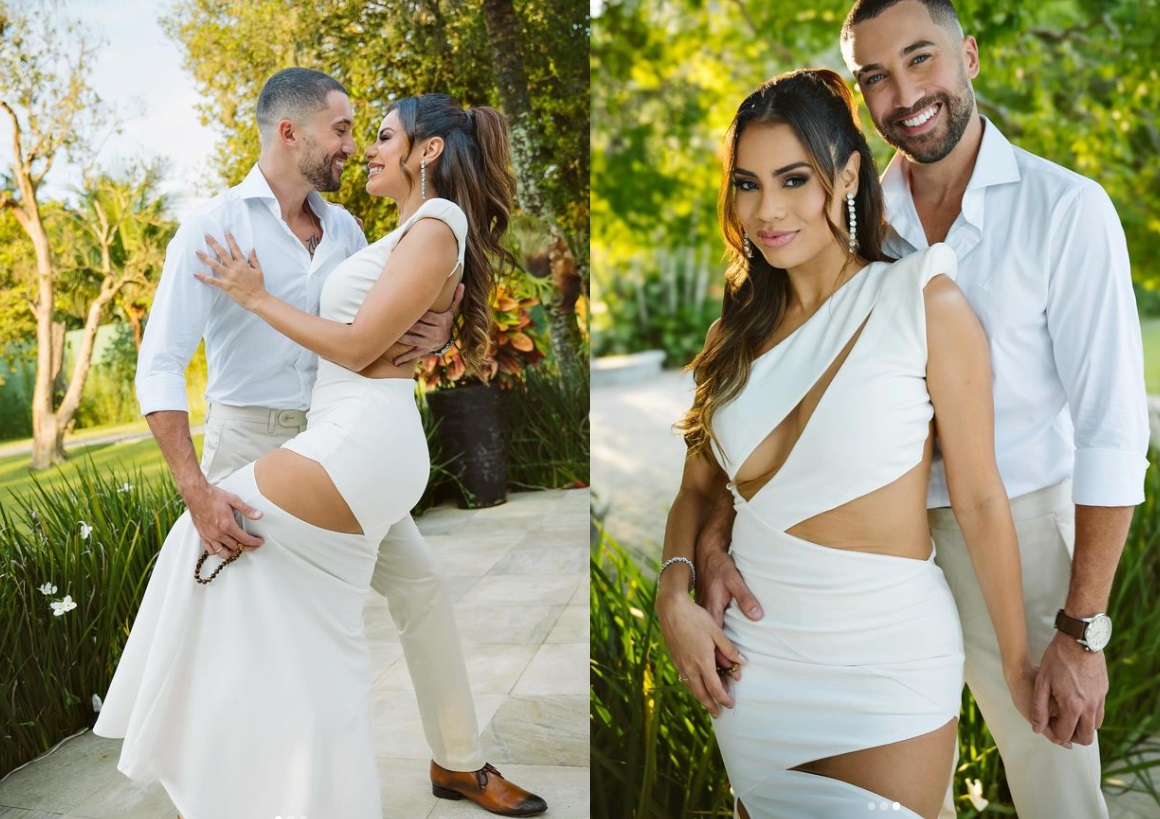 Lexa e Ricardo Vianna mostram detalhes da festa de noivado