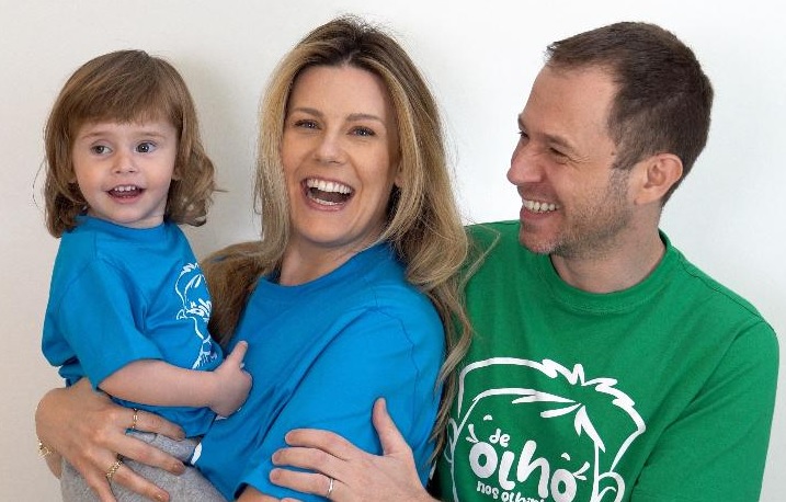 Tiago Leifert fala sobre estado de saúde da filha Lua em meio a luta contra câncer