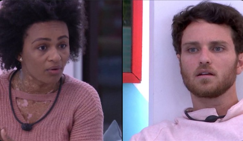 Vídeo: Natália discute com Lucas após placa de 'fraca' no jogo da discórdia