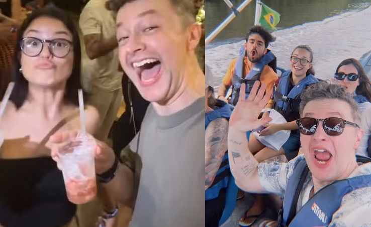 Lucas Lima rebate crítica por curtir São João da Thay após separação de Sandy