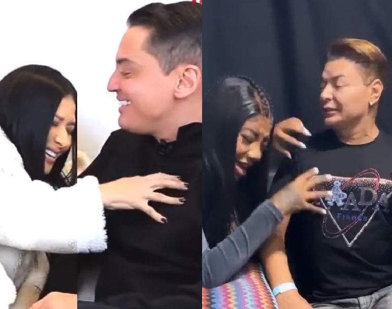 Ludmilla recria meme de Simaria ‘tocando piano’ com David Brazil, é criticada e pede desculpas