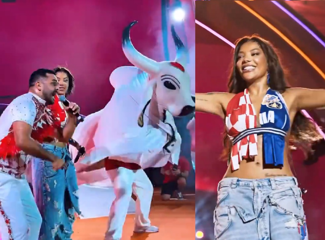 Garantido diz que Ludmilla usou boi não autorizado durante show em Manaus