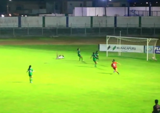 Barezão Delas estreia com goleada de 6 a 2 do Manaus no Princesa do Solimões