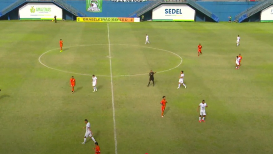 Manaus e Manauara terminam empatados em 2 a 2 pela série D 