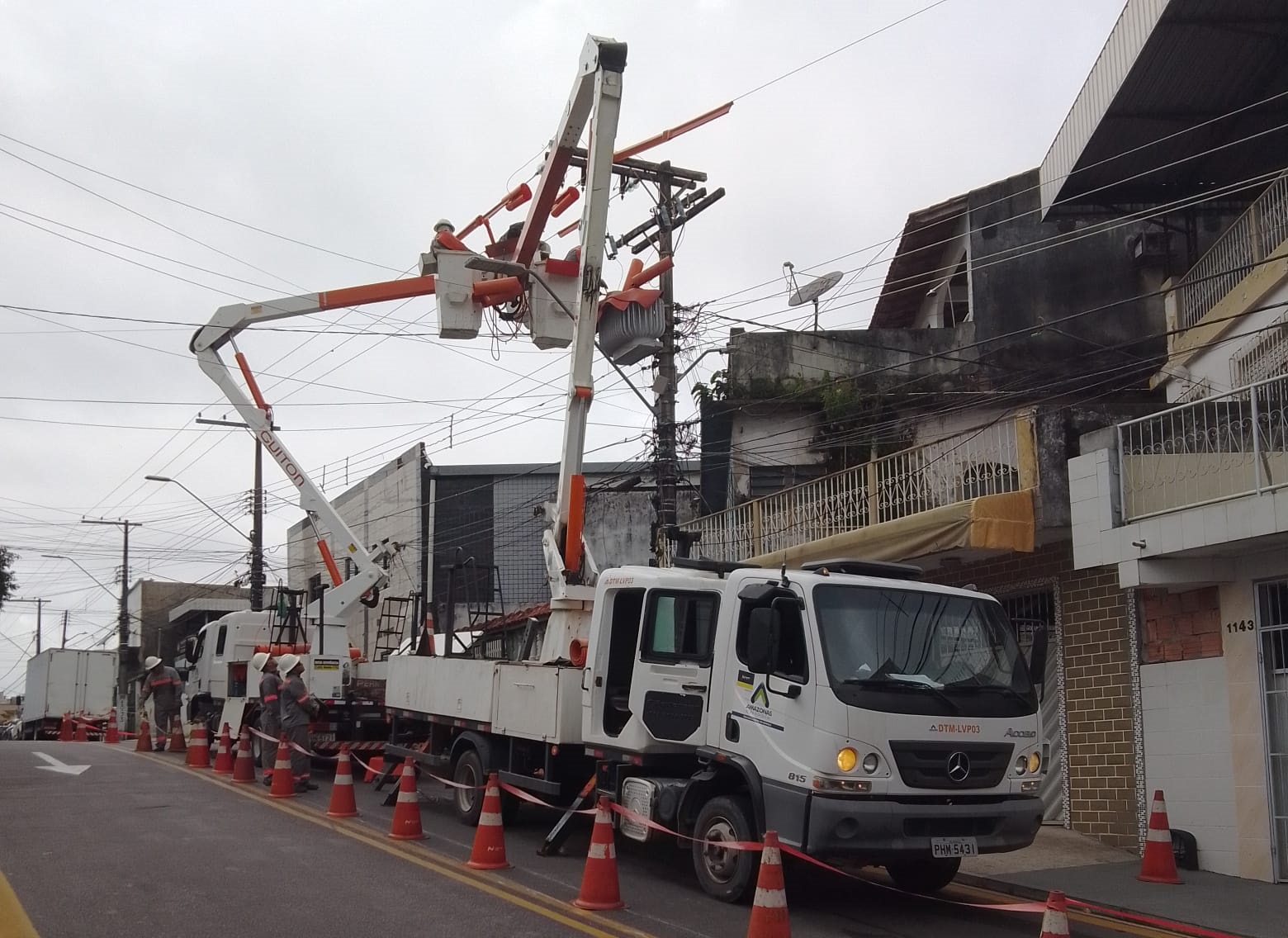 Manutenção vai deixar 6 bairros sem energia em Manaus nesta segunda-feira