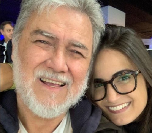 Pai da jornalista Mari Palma morre após ficar uma semana internado na UTI