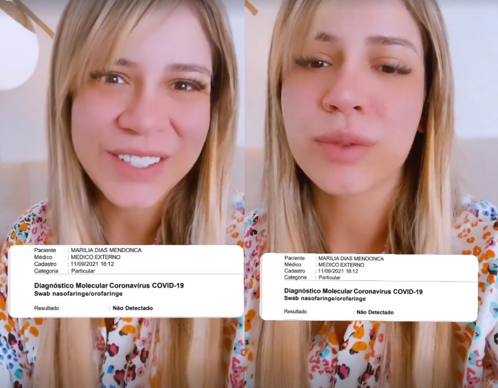 Marília Mendonça se recupera da Covid-19 e deixa recado aos fãs