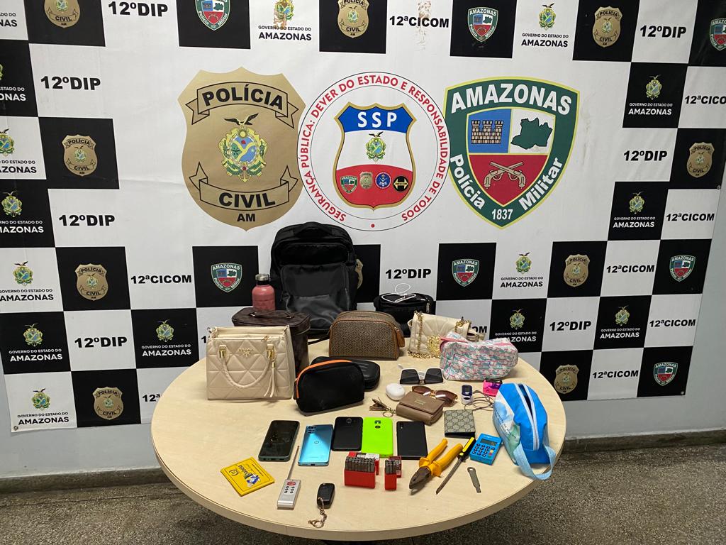 Homem é preso e dupla indiciada por roubo a carro usando 'Chapolin' em Manaus