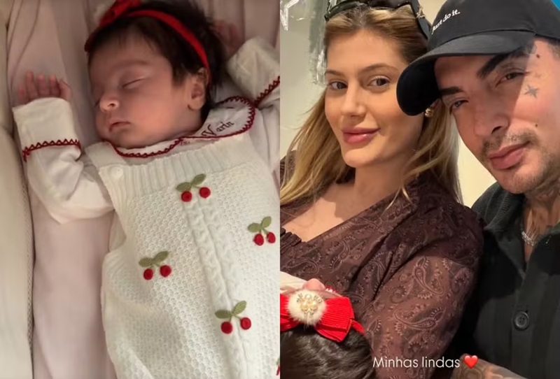 Filha de MC Guimê é diagnosticada com APLV; cantor relata sintomas e cuidados