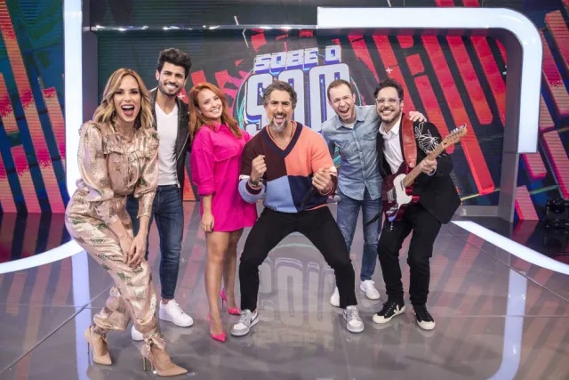 Marcos Mion recebe Larissa Manoela, Tiago Leifert, Juliana Paes e outros artistas no 'Caldeirão'