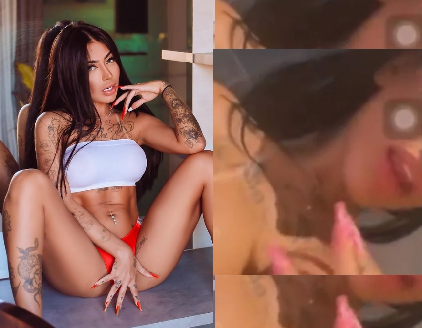 Vaza vídeo de MC Mirella se masturbando no banho